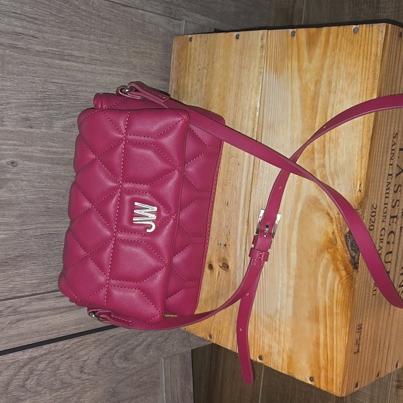 Jason WU Pink Quilted Crossbody Bag - Picture 1 of 11